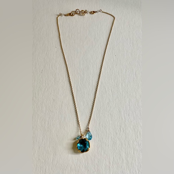 NWOT Aquamarine Necklace - Picture 6 of 7
